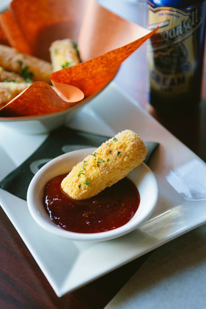 Warm up with our mozzarella sticks! #Boston
