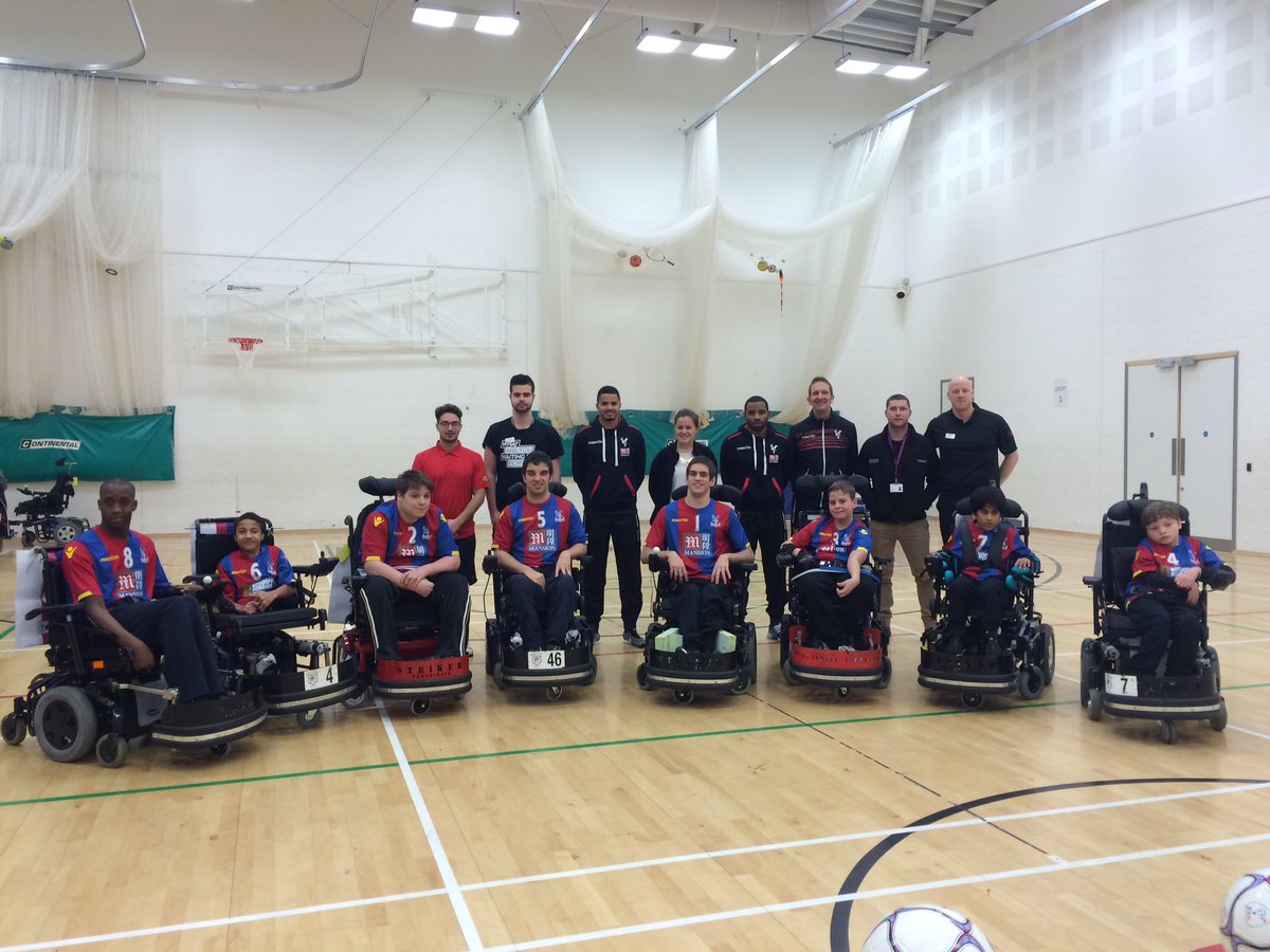 Fantastic evening with @CPFC_Foundation Power Chair Football. Thanks to @CPFC for their support. #findyourfusion