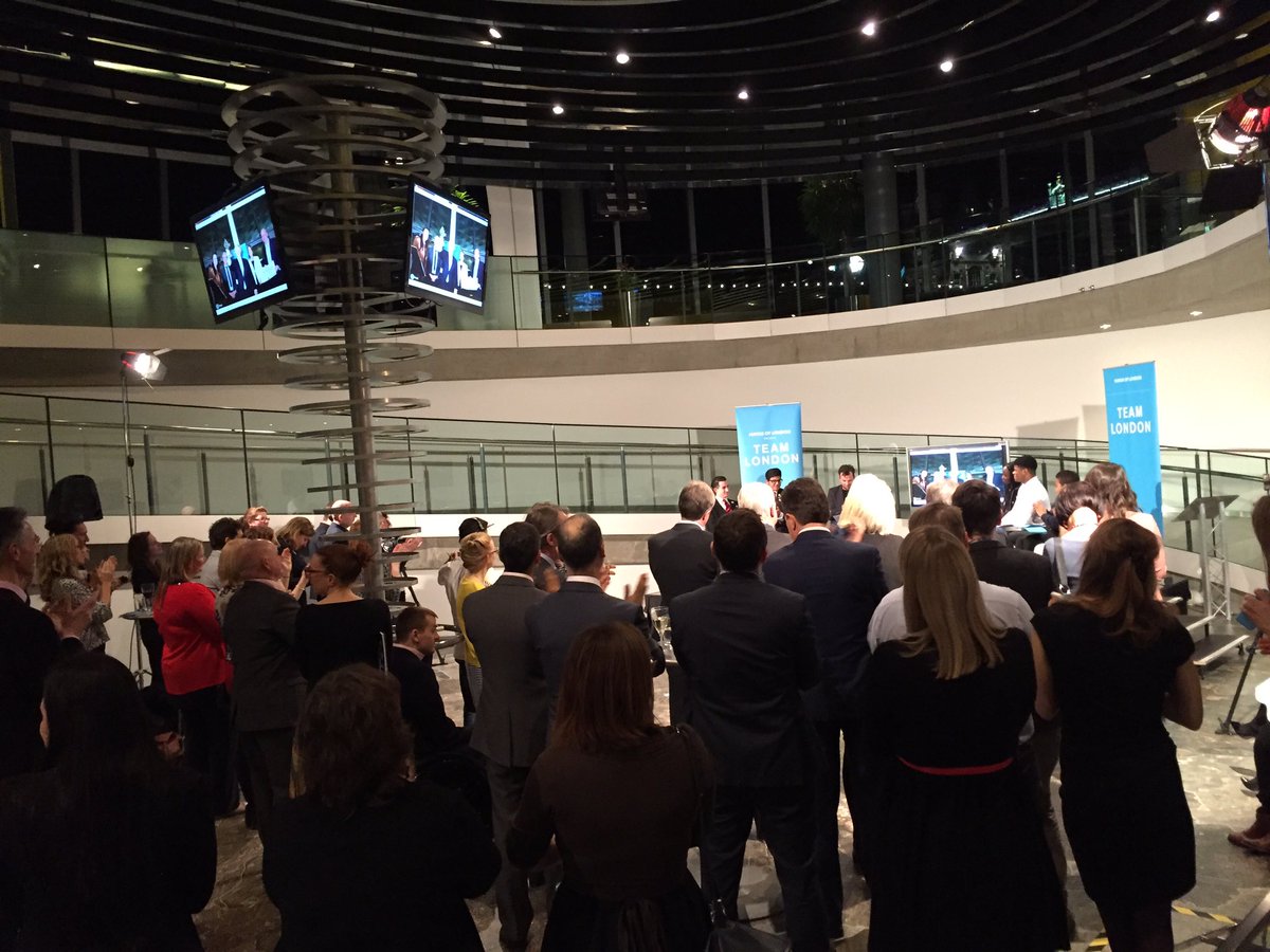 TeamLDN's tweet photo. Delighted to be celebrating London as 2016 #EVCapital with our @TeamLDN partners https://t.co/HYtGCmvjXY