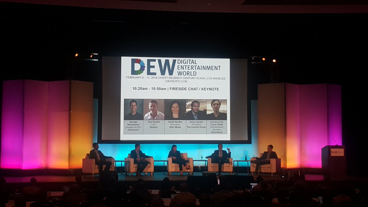 kannous's tweet image. The future of entertainment is on stage. Where are you? #DEW2016 #lifeinfullscreen #fullscreen