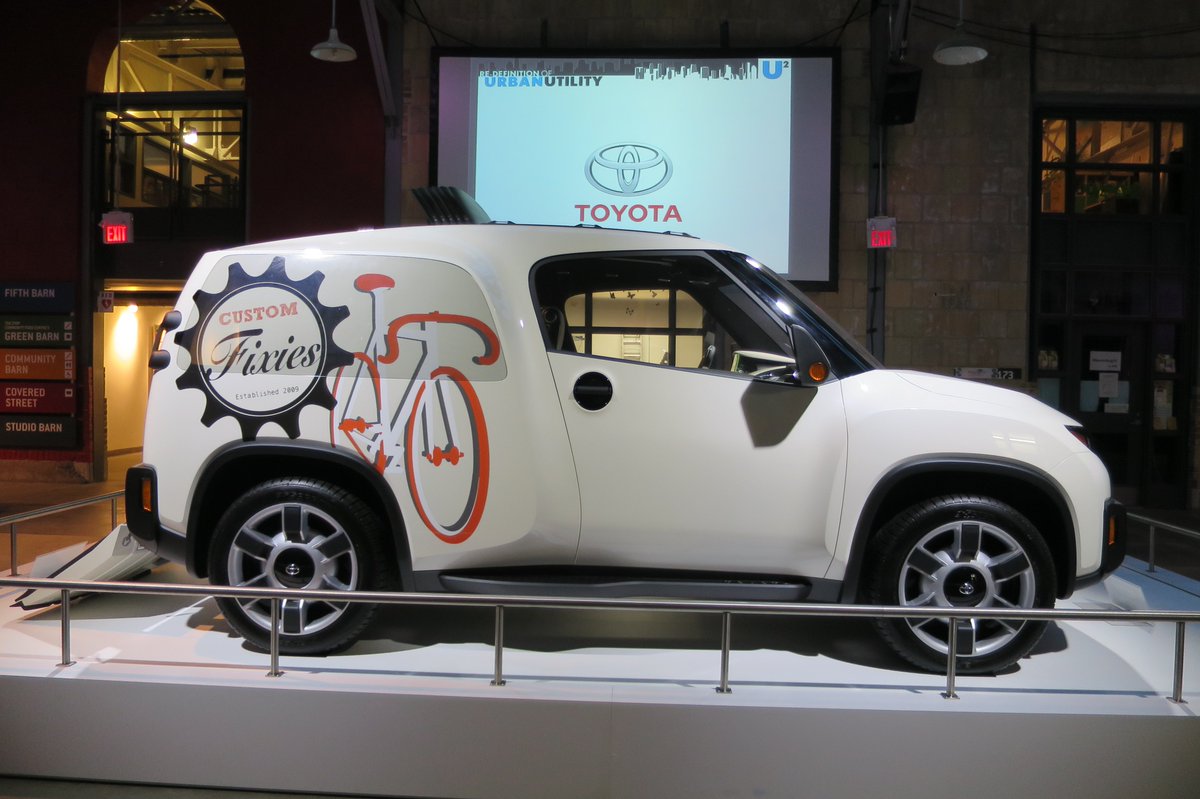 #Toyota unveils its U2 Concept to the world at the <a href="/torontoautoshow/">Toronto AutoShow</a> See it there! <a href="/ToyotaCanada/">Toyota Canada</a>