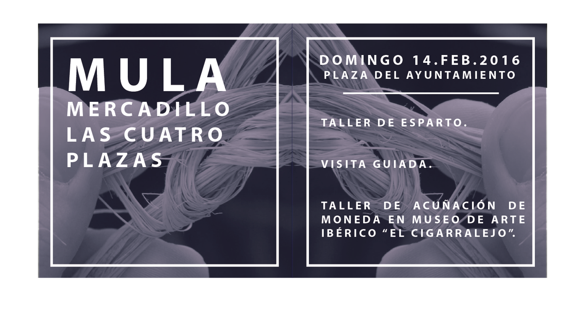 La artesanía, el esparto y la historia de Mula en el mercadillo "Las 4 Plazas" <a href="/esparteame/">Espartéame</a> <a href="/NNTT_Aytomula/">NNTT Ayto de Mula</a>