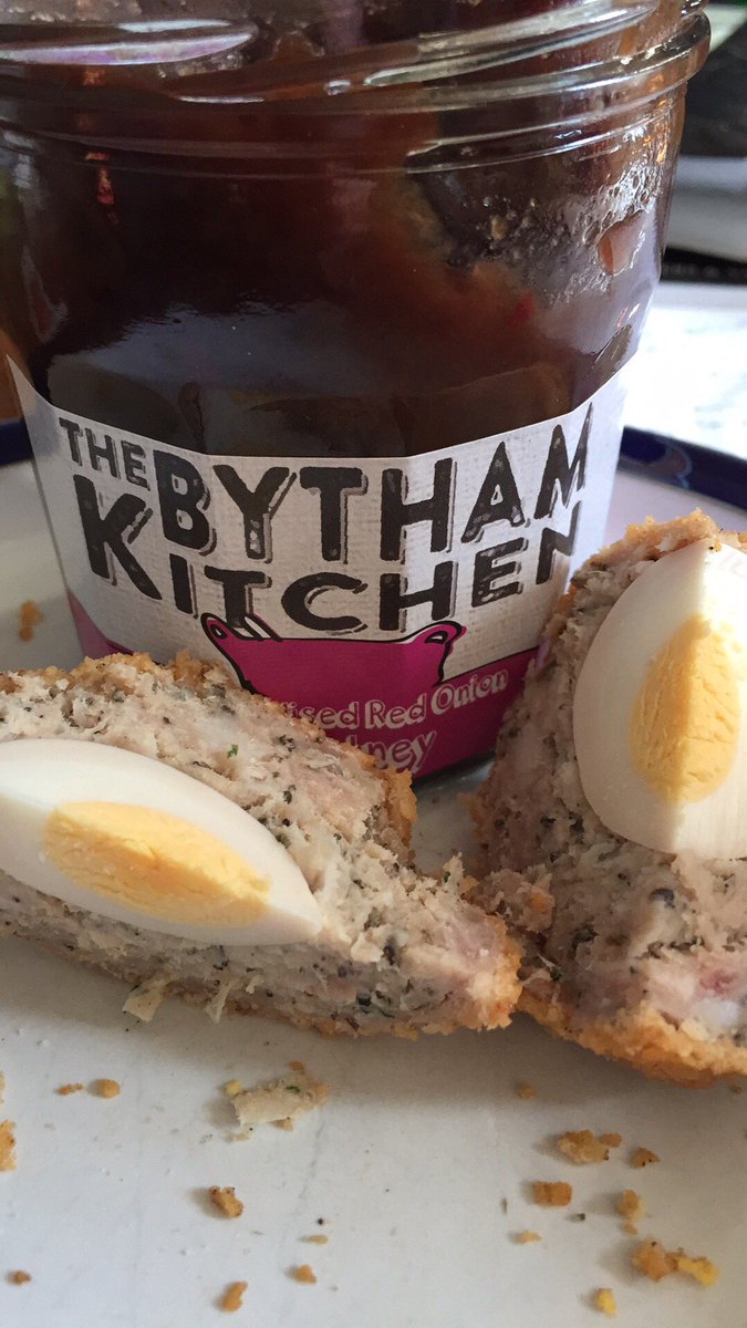 Spicing up lunchtime Scotch egg
