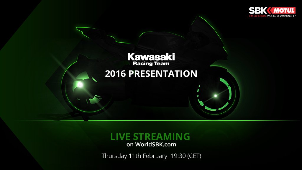 WorldSBK's tweet photo. Stage set for @KRT_WorldSBK launch with @jonathanrea and @TheRealTomSykes. More info on https://t.co/MXqbQL1buX https://t.co/VnHvmY3iX8