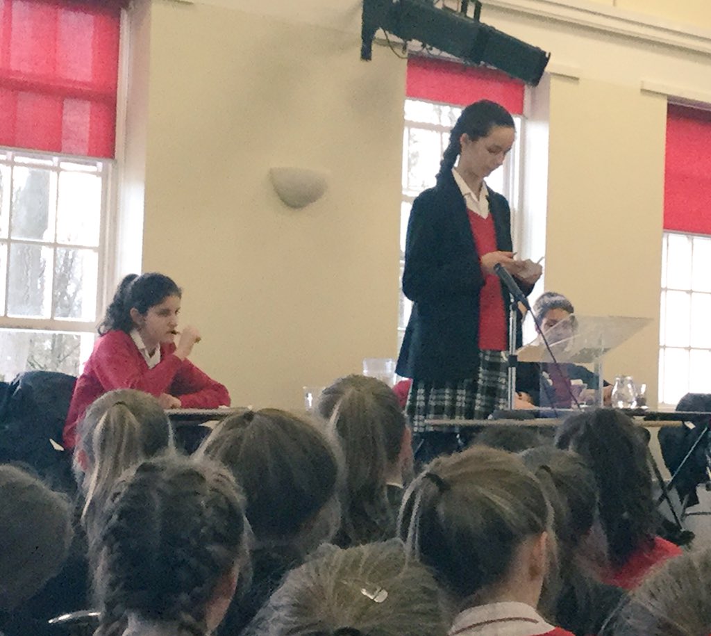 PipersCornerSch's tweet photo. This PM it's the turn of Y7-9 to debate. 1st motion - should we ban sugary drinks for children? #InterHouseDebating https://t.co/kboQYX9t5l