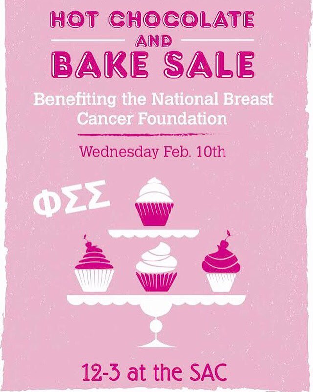 TUPanhel's tweet photo. Come warm up in the SAC with @PhiSigTemple's hot chocolate and bake sale benefiting @NBCF today from 12-3! 💕🍪 https://t.co/G9x2Cvf2an