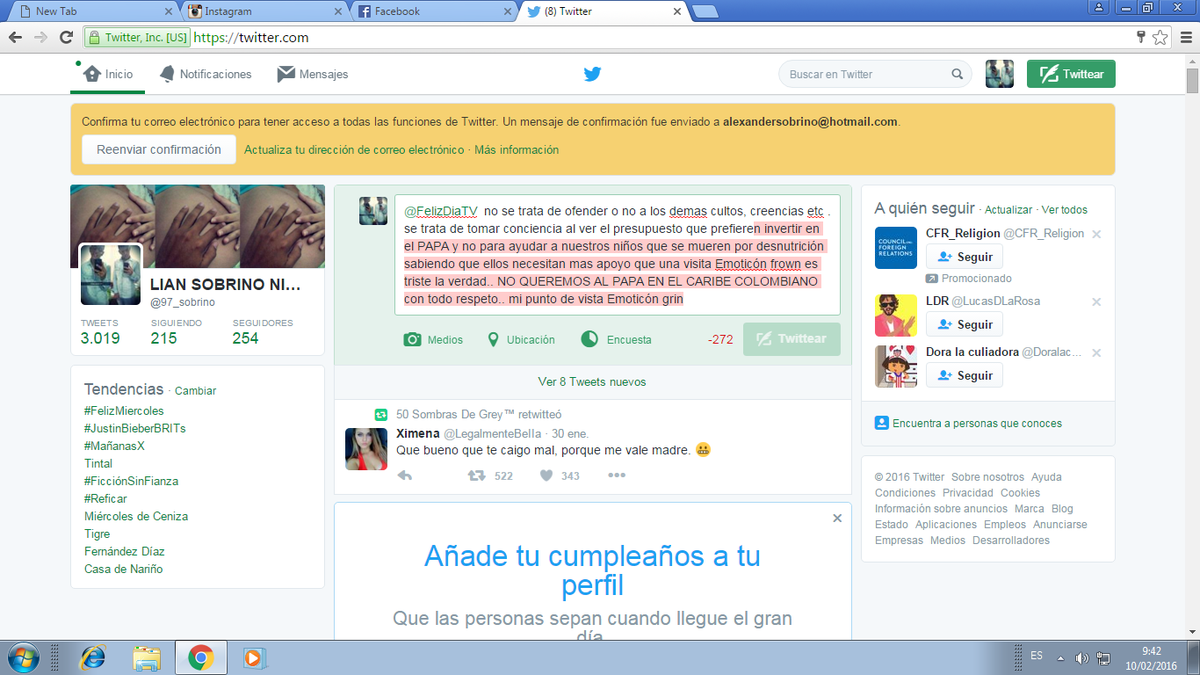 97_sobrino's tweet photo. FELIZ DIA @FelizDiaTV https://t.co/cK8i1N9ryP