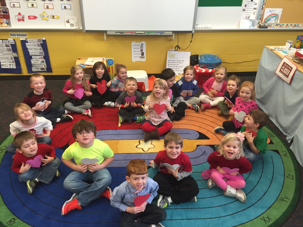 OtsegoPreK's tweet photo. Ms. Sara has 18 adorable valentines today! #bemine #preschoollove #otsegoknights https://t.co/fmH19LKl6Q