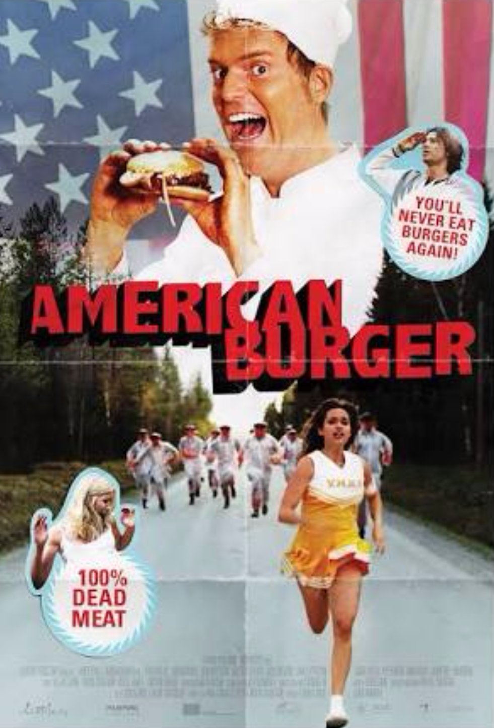 片目のウィリー 在 Twitter 上 映画 アメリカンバーガー ヨーロッパバス旅行にやってきたアメリカ人の学生達が 謎の食肉調達員達に追われるサバイバルスラッシャーコメディ とにかく緩急の差が激しい 無駄にグロくて無駄にユルくて無駄にセクシー くだらないけど