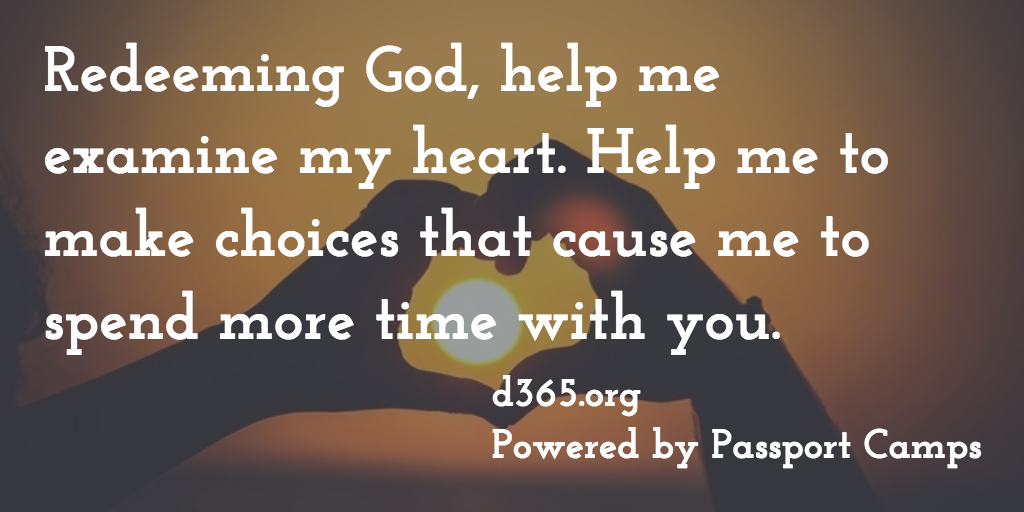 d365org's tweet photo. Redeeming God, help me examine my heart. https://t.co/cBpSS3lKpj https://t.co/96vTFeAMsv