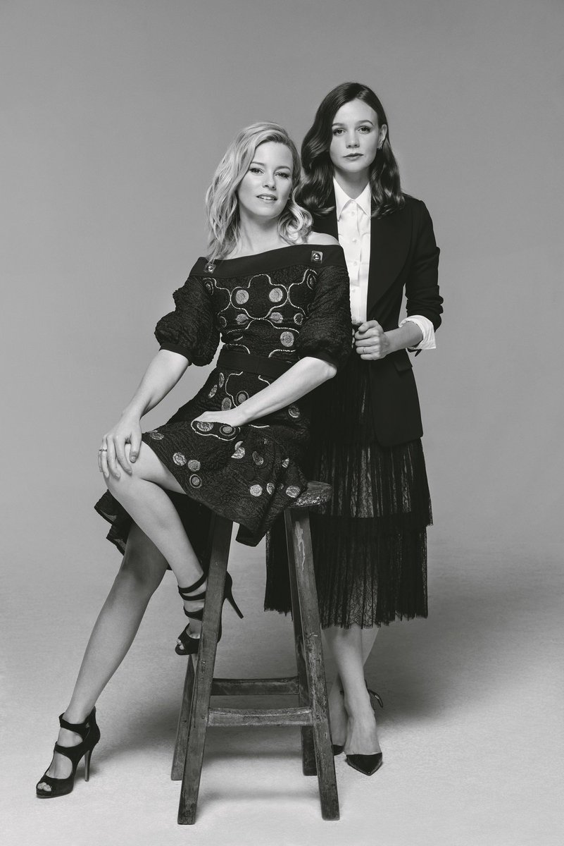 WestfieldTRU's tweet photo. #WCW = beauties @ElizabethBanks &amp; #CareyMulligan! Pic by @amandademme for our @Variety #ActorsOnActors series https://t.co/6Igd2H5Z94