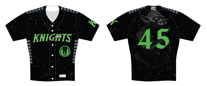 KnightsBaseball's tweet photo. More #KnightsPromos will be announced later today! So far, we announced:
#StarWarsKnight on May 3rd! #JediKnights! https://t.co/IaI09erwQK