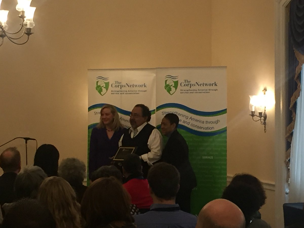 NRDems's tweet photo. .@TheCorpsNetwork recognized @RepRaulGrijalva 2day for his dedication to protecting our natural resources #corps2016 https://t.co/ho8cBZh421