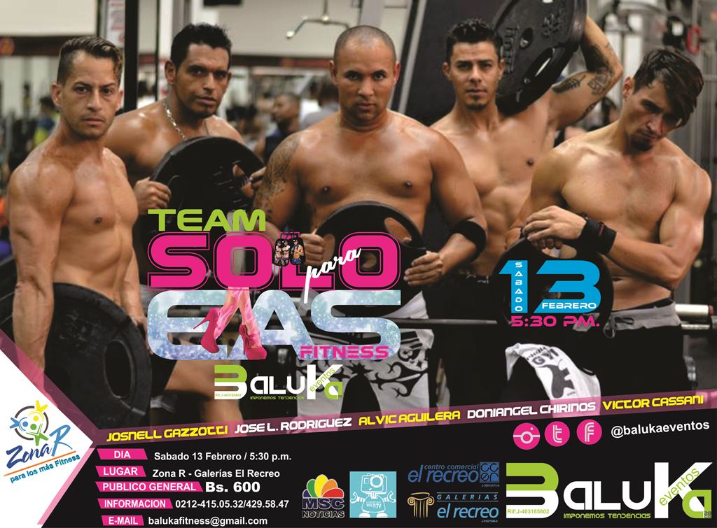 balukaeventos's tweet photo. #SemanadelAmor 13/Feb SoloparaellasFitness ZONA R @elrecreocc ¡AdquiereTuBrazalete! @mscnoticias @caracaswebtv https://t.co/SPXkl0ZX6X