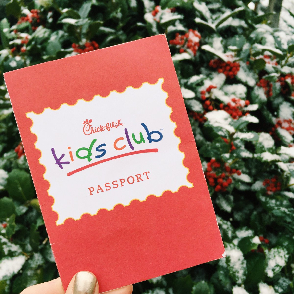 CFAMooreRd's tweet photo. Surprise snow! Learn about KINDNESS with us at Mail a Chicken Sandwich event next Tues. 5:30-7:30. #CFAKidsClub https://t.co/2Qw1wzl78x