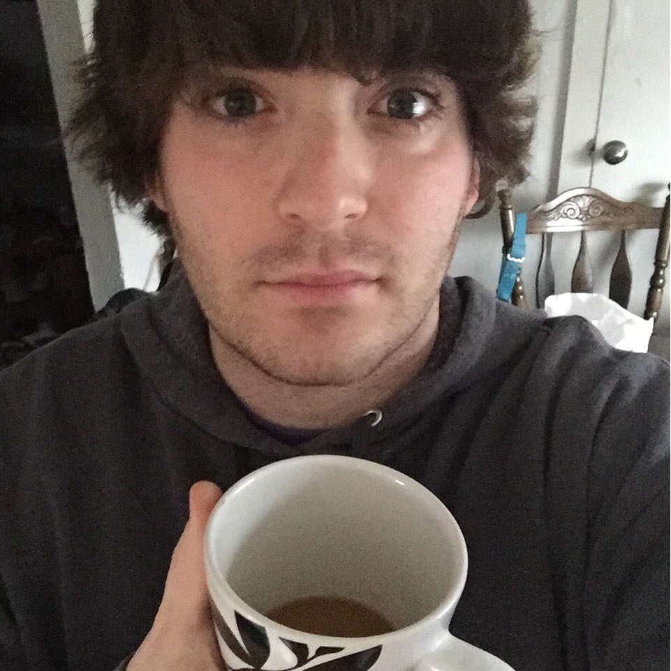 Mikeglatzmaier's tweet photo. Morning coffee #NoMakeUp2016 #NoFilterFeb https://t.co/QTSs7jhkfI