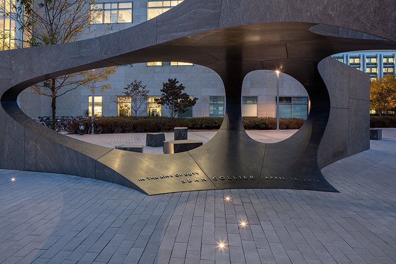 architectmag's tweet photo. Inside the lighting solution for MIT's Sean Collier Memorial. https://t.co/OpEn0ZkhYx https://t.co/eA9sD7AHYS