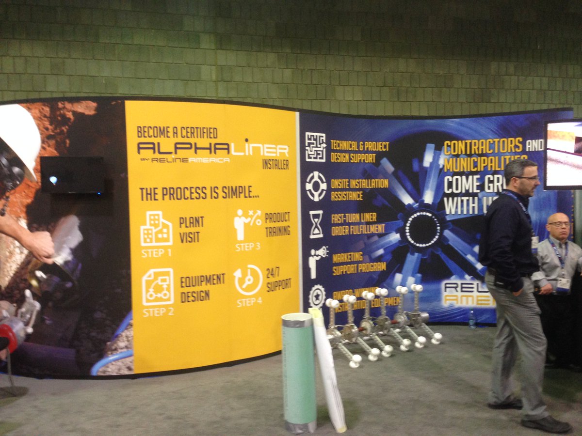 UCTonline's tweet photo. #Pics from the Exhibit Hall at #UCT2016: Barbco and @Reline_America had some cool looking booths. https://t.co/wZR1AAqZLF
