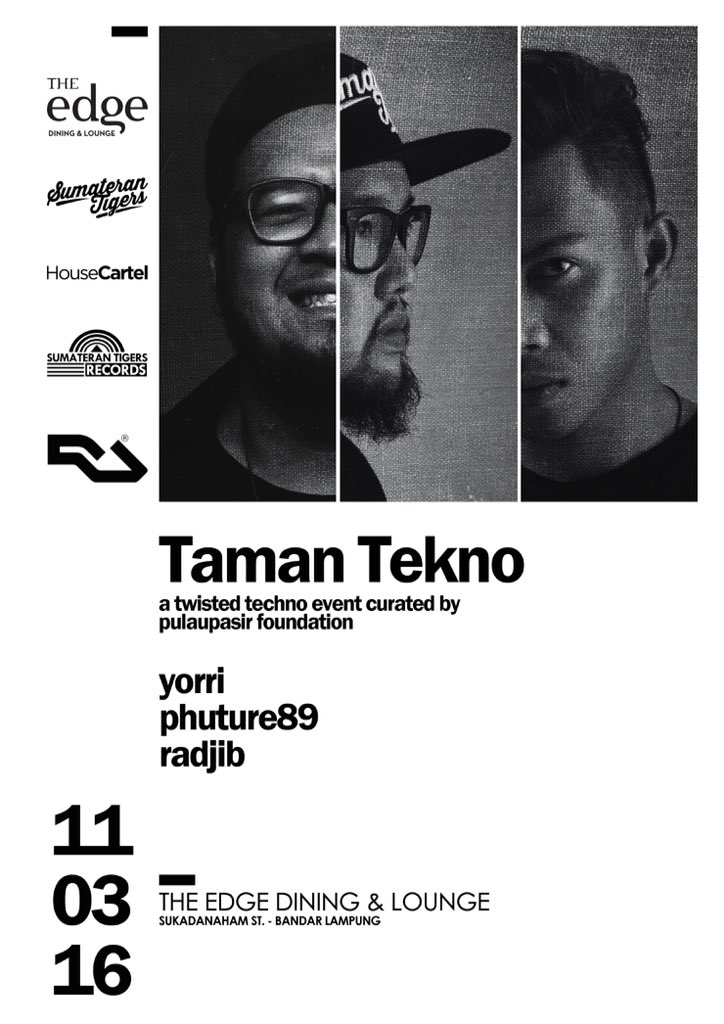 sumaterantigers's tweet photo. are you in ? taman tekno tour 2016 are back. let's groove! https://t.co/CVZ6p9Mtoi