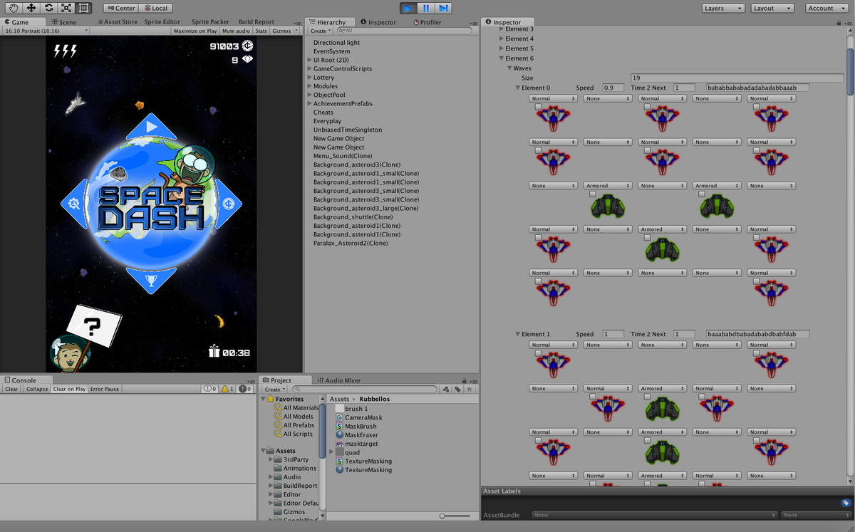 SpaceDash_ED's tweet photo. Mobile game development with @unity3d <3
#unity3d #indiegamedev #gamedev #indiegame #MobileGame https://t.co/NudFKoCCZd