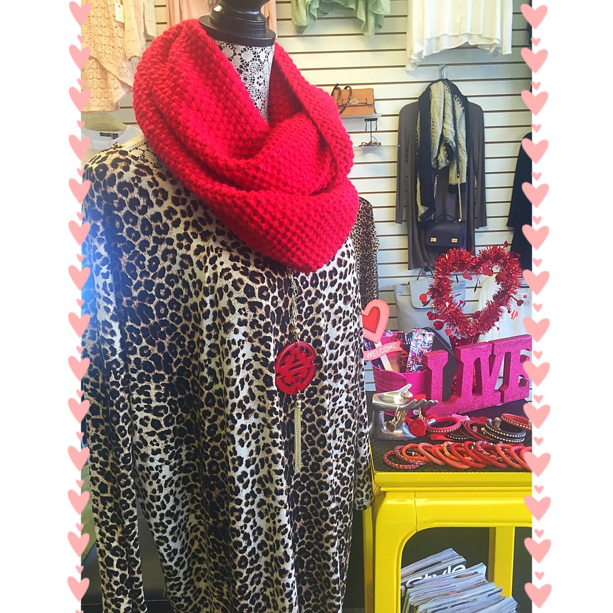 SunnysideTan's tweet photo. We think your rawr-some Valentine 💕❤️🐆 #valentinesweek #vdayoutfit #daythree #reptheside https://t.co/6yrDMVqUqr