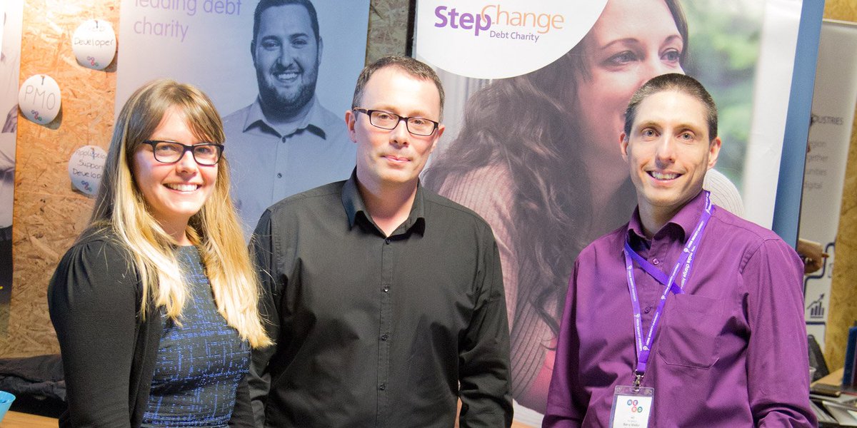StepChange's tweet image. The @StepChange team are at the #LeedsDigitalJobFair. Don't forget to stop by and say hello if you're there!