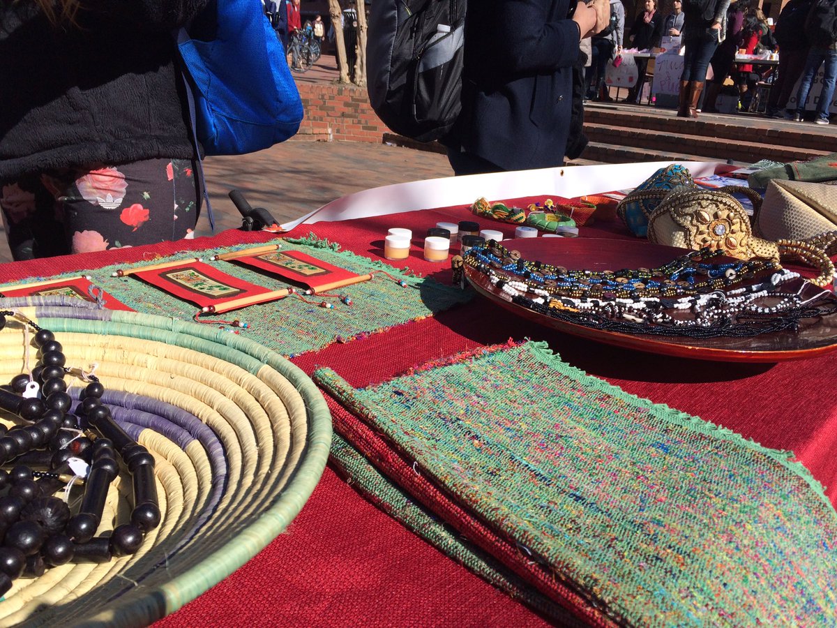 We're in the Pit until 2:00! Come buy some fair trade gifts for Valentine's Day!
