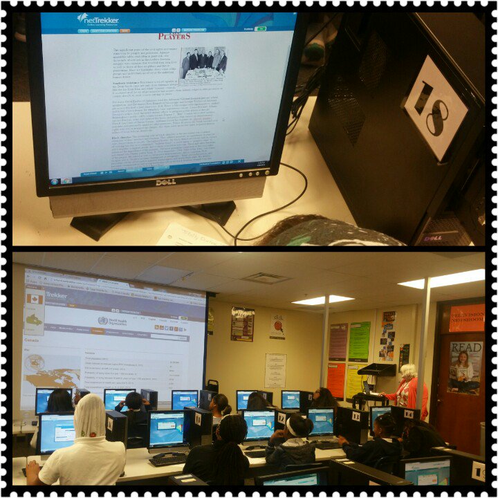 CourtneyLTeague's tweet photo. Just another day empowering our youth. They are using Nettrekker to conduct research.#CCSDInTech #edtech #nettrekker https://t.co/T8MdkUtyfe