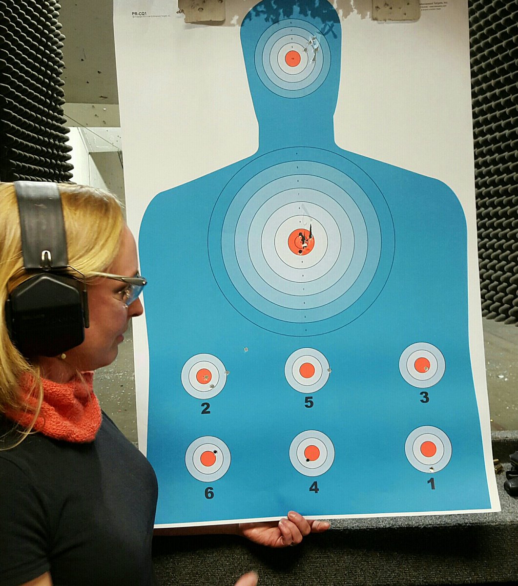 Hey @CamEdwards! Not bad for my first time at the range--> #2016Resolutions