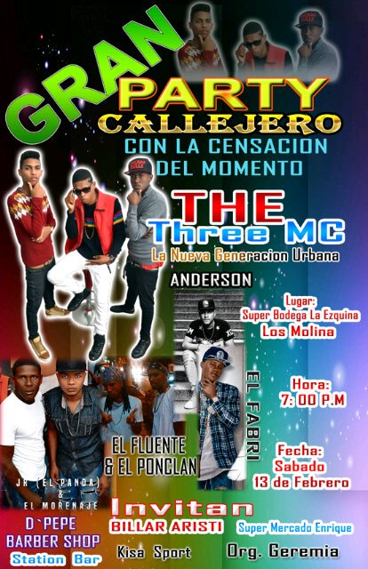 JbBeltre's tweet photo. Sabado 13 de este mes gan party en la super bodega la esquina https://t.co/job46sWq7y
