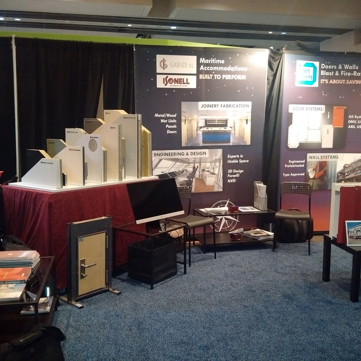 GabadiSL's tweet photo. Visit our stand @GabadiSL @Isonell1 in #TopsidesPlatformsHulls https://t.co/eFFwIM2KU3