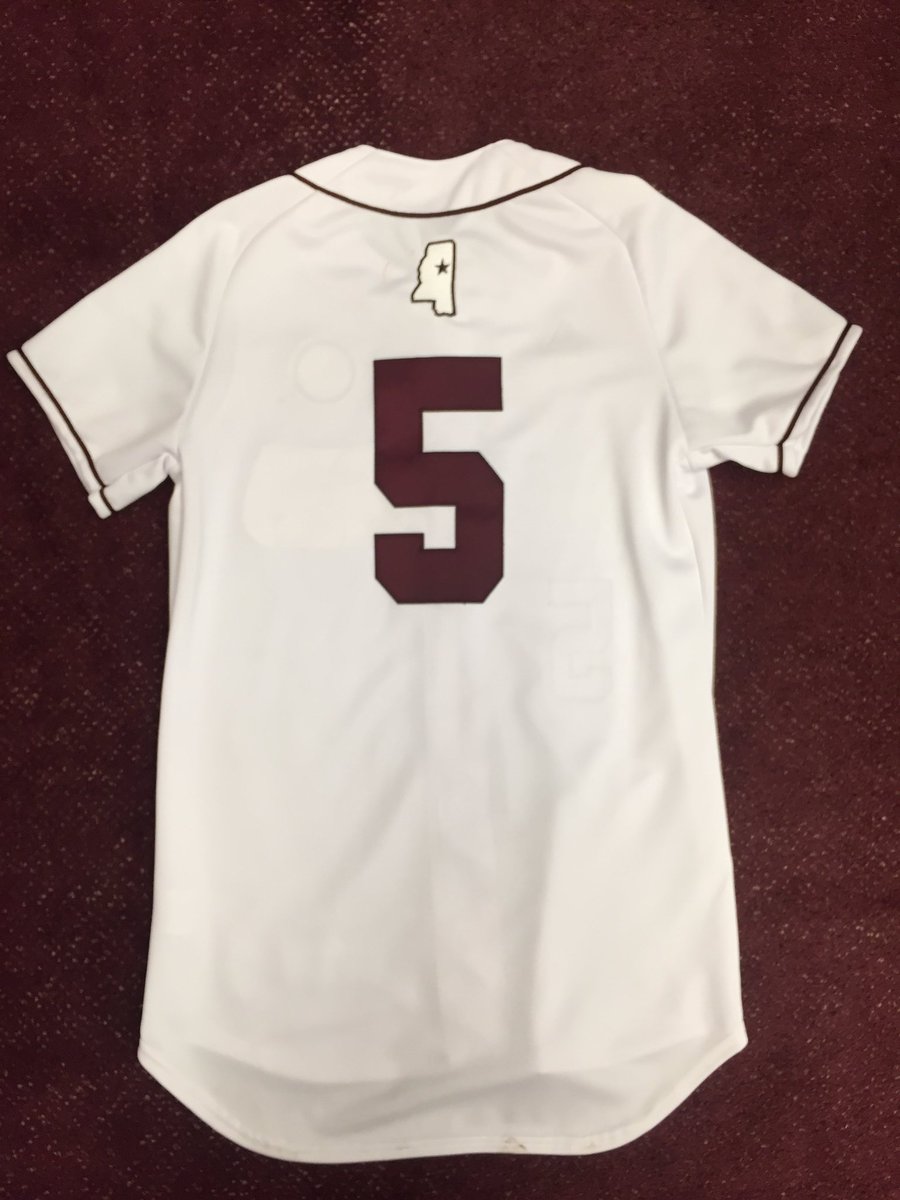 HailStateReward's tweet image. #OpeningDayGiveaway for @HailStateSB!  Follow us and RT for a chance to win this jersey! Winner selected tomorrow