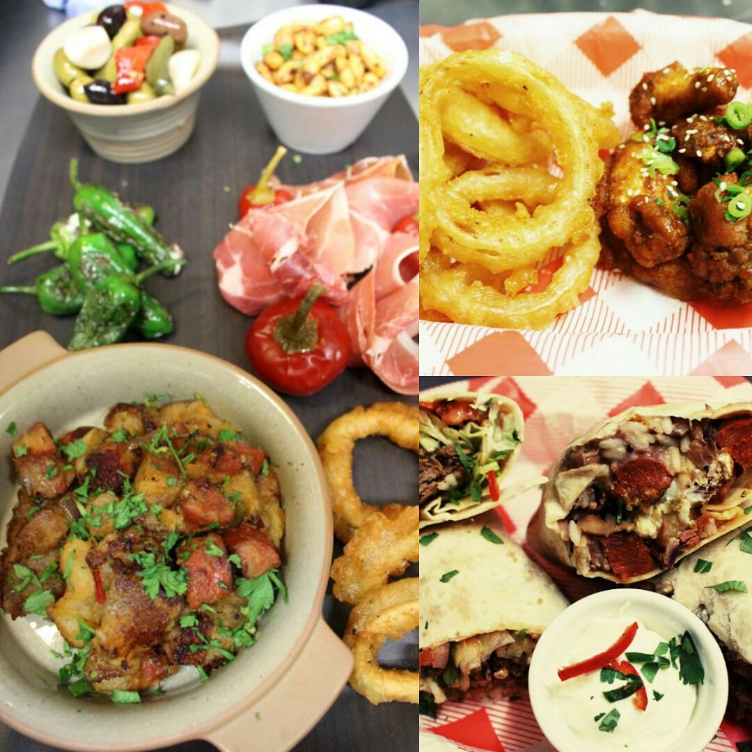 TheLibraryPub's tweet photo. We have a new eclectic street food menu, served Wed-Sun 5-9pm! Check it out here https://t.co/9pTfYFvSiH https://t.co/cg7wJDe4f2
