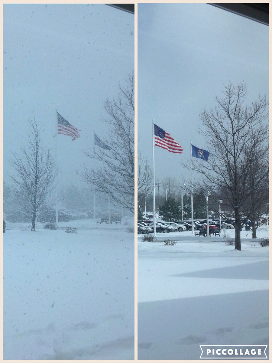 chscounsel's tweet photo. Doing my best @AmyEQuayle this AM looks like the roads are gonna be bad... @JimCantore #10minslater #Sunout https://t.co/zlRvjBRenc