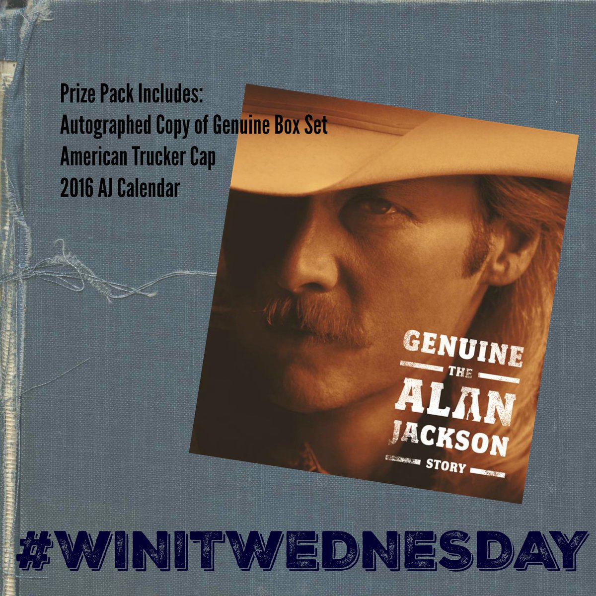 OfficialJackson's tweet photo. It's #winitwednesday and we've got a nice prize pack for you!! RT for your chance to WIN IT! #GenuineAJ https://t.co/zOtMS3wRwd