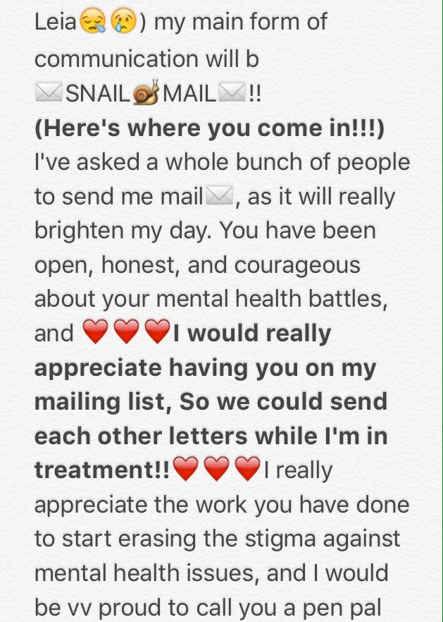 LeiaLetter's tweet photo. @carrieffisher pls pls pls see this. I leave tomorrow morning!!!!! https://t.co/myBLoJW1Rr