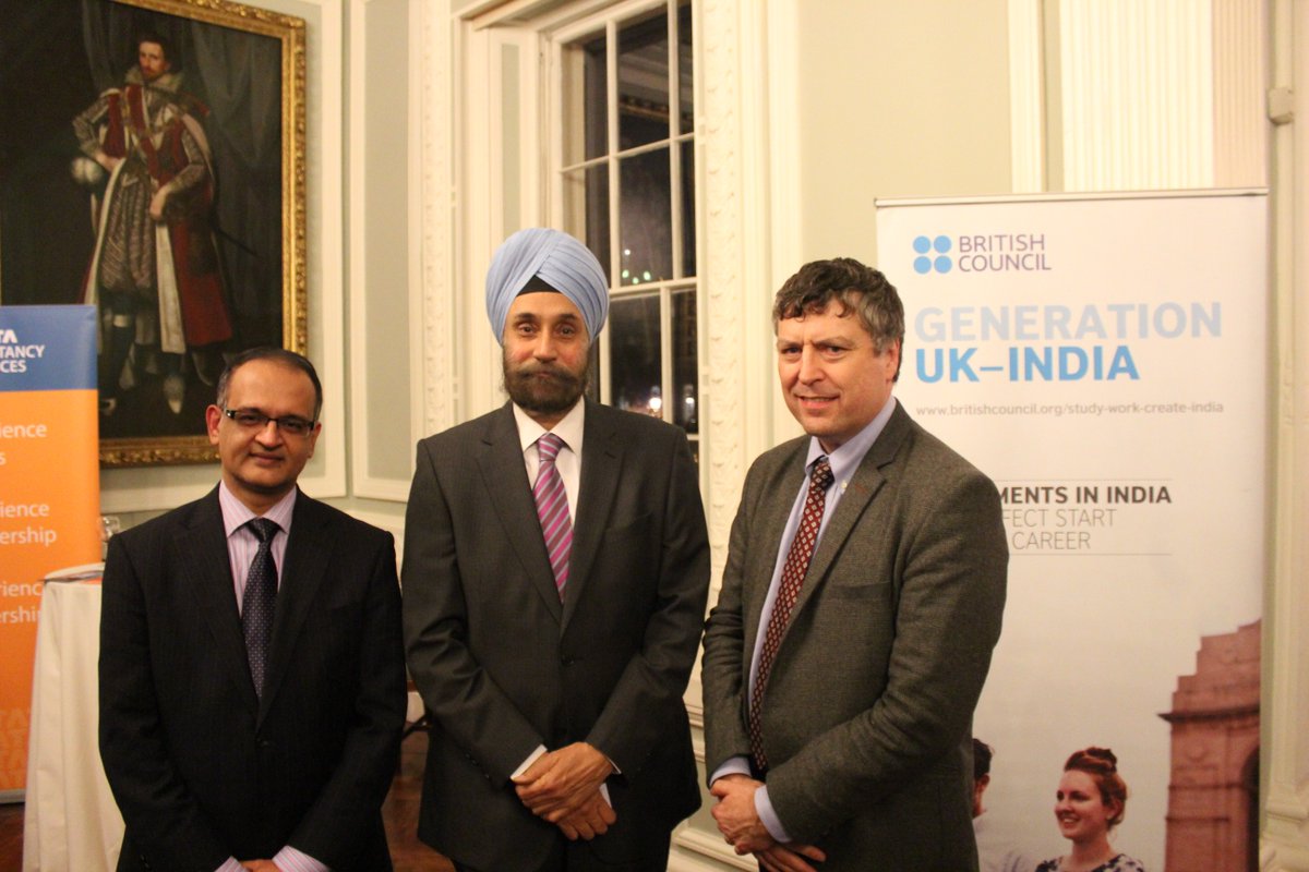 HCI_London's tweet image. HC @NavtejSarna attended launch of the BC-TCS Internship Programme-Generation UK-India at British Academy on 9 Feb.