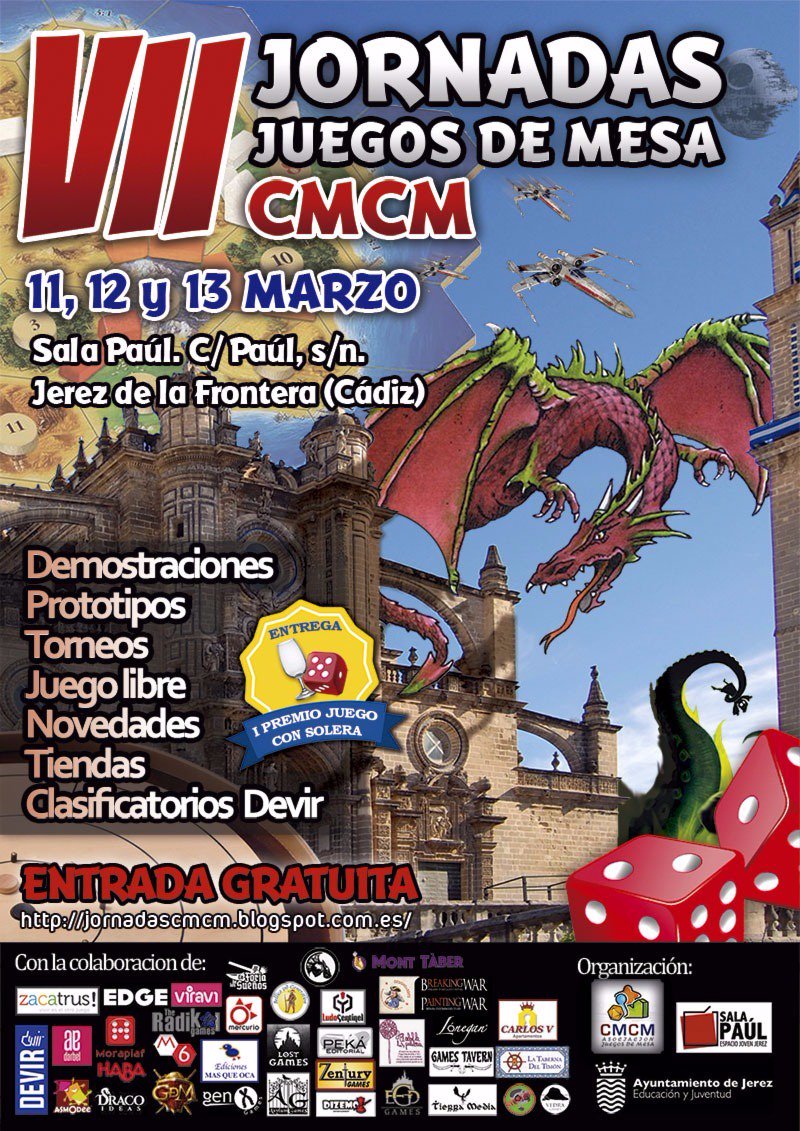 Patrocinamos las VII Jornadas CMCM y allí estaremos con #Vudú ¡Risas aseguradas! ¡Os esperamos!