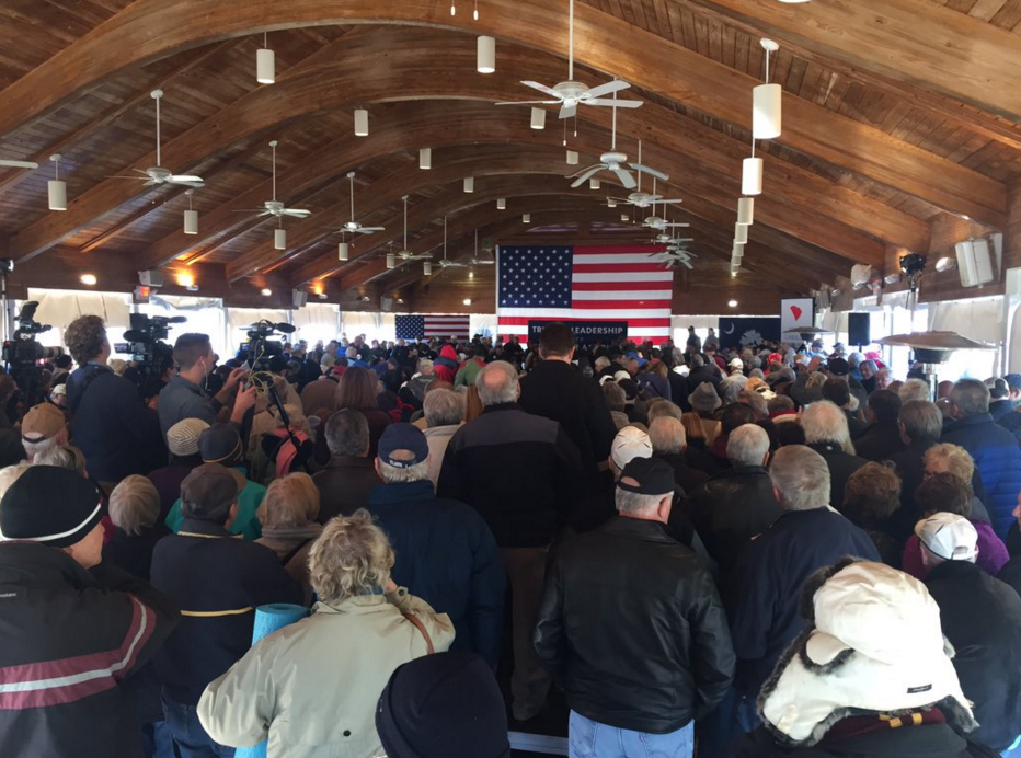 JebBush's tweet photo. South Carolina is Jeb Country https://t.co/C1TwNMlFL4