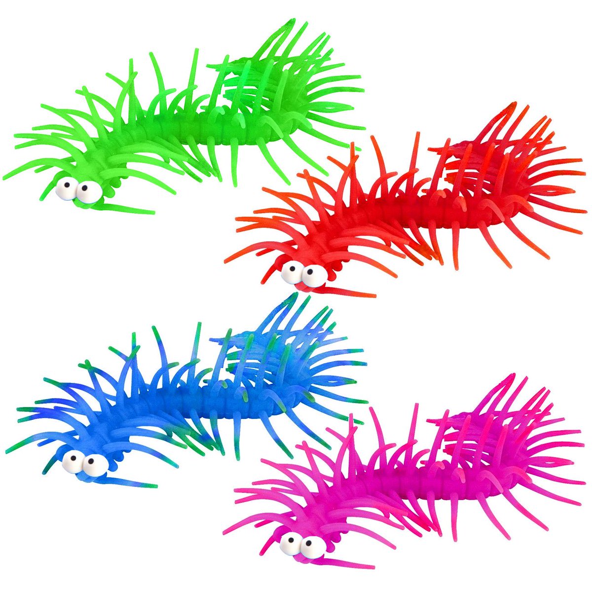 stretchy caterpillar sensory toy