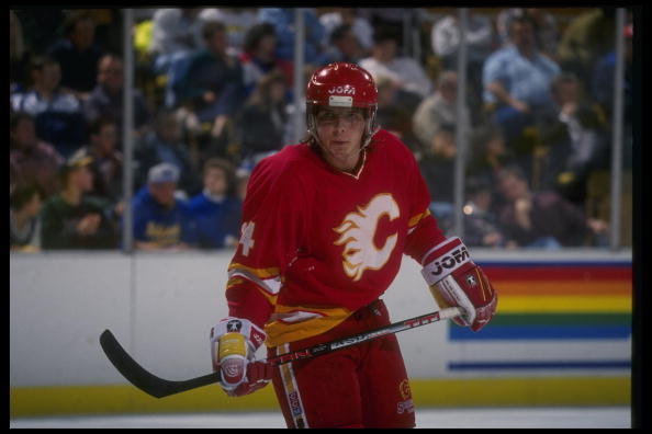 NHLPR's tweet image. THIS DATE IN 1993: Theoren Fleury (1-5—6) posted a +/- rating of +9 in a 13-1 @NHLFlames win vs. San Jose.