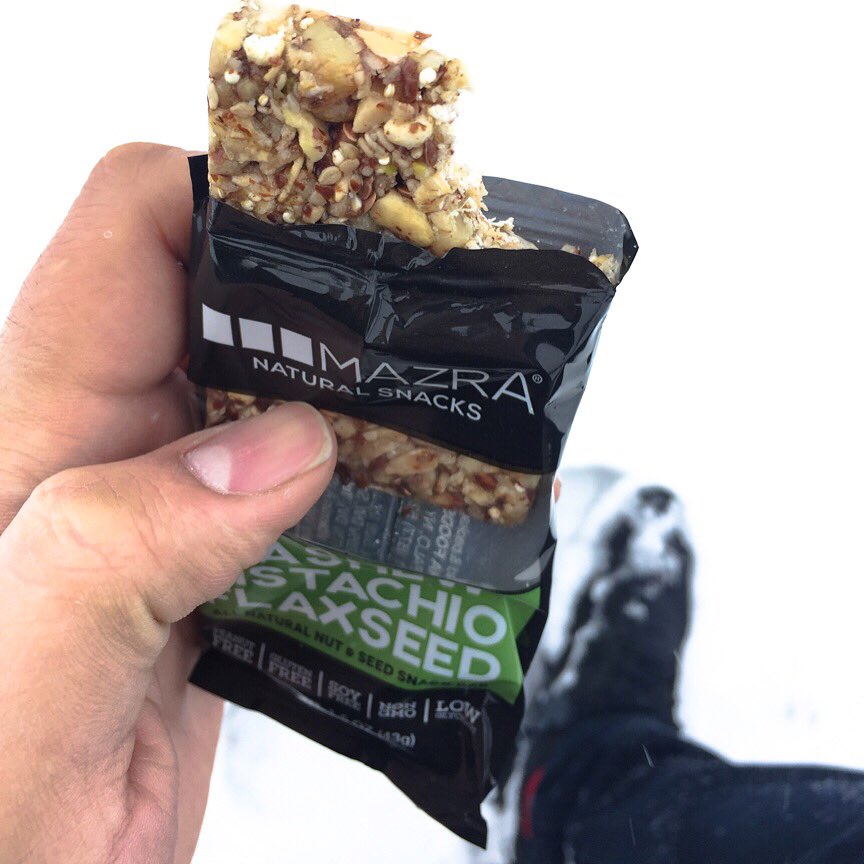 mazrasnacks's tweet photo. The only time your gloves should be off in this weather. #staywarm #stayfueled https://t.co/Gk48ZqVhwk