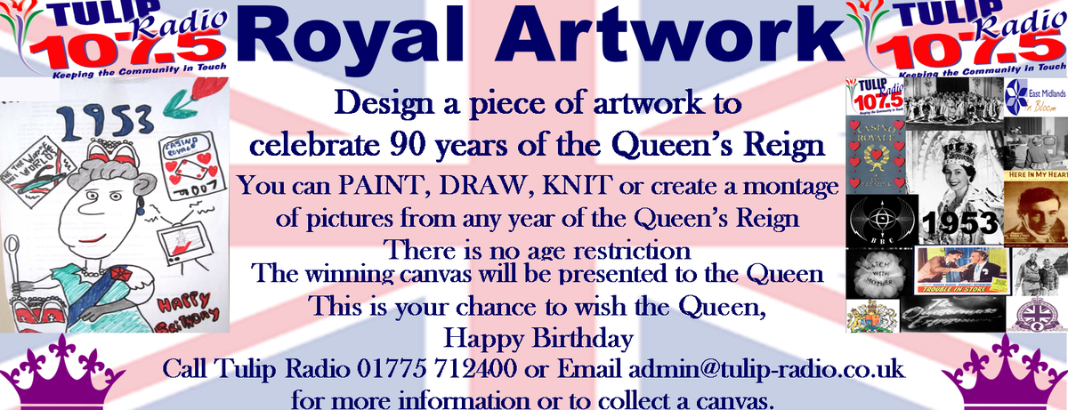 TulipEvents2017's tweet image. Pick up a canvas and create the perfect montage of images for any year of the Queen’s Reign