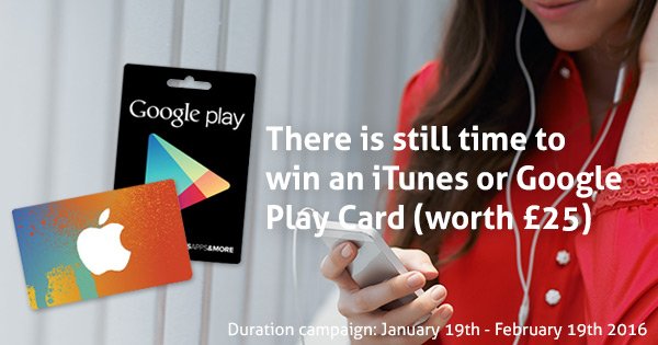 You can still have a chance to win this months price! mobiletopup.co.uk