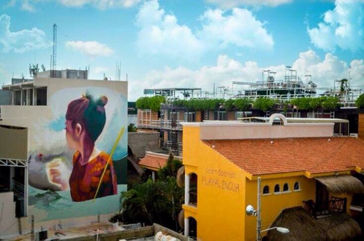 YoAmoPlaya's tweet photo. #AmoLaRivieraMaya porque también existen artistas que expresan el amor al arte. @RivieraMaya @cultura_qroo https://t.co/1ulVZXr1Ja