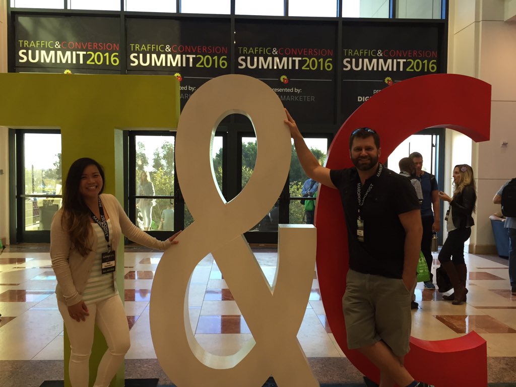 VastBridges's tweet photo. @maedemdam @krayconner from #vastbridges at t&amp;c2016 in #sandiego https://t.co/wf9xChL6KV
