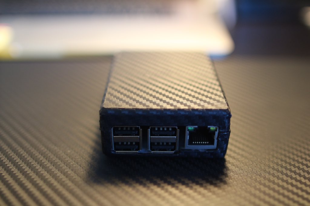 c_simplexity's tweet image. Raspberry Pi 2  + Windows 10 IoT + 3D Printed snap on case. Total hours: 3. #msft #RaspberryPi #3dprinting