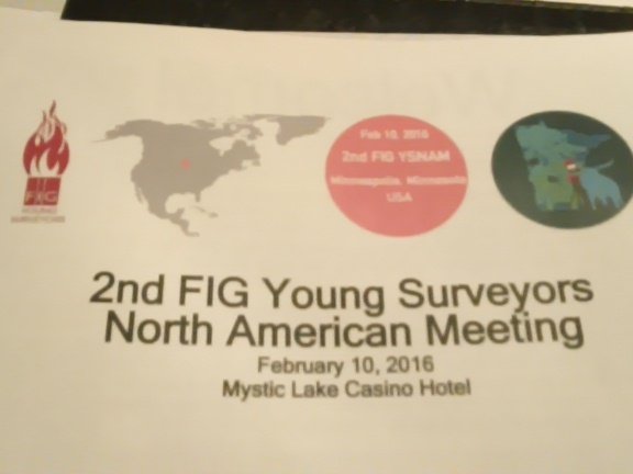 NSPSYoung's tweet photo. Great morning so far at the 2nd FIG Young Surveyors North American Meeting #2YSNAM https://t.co/uYCnAaVTWL