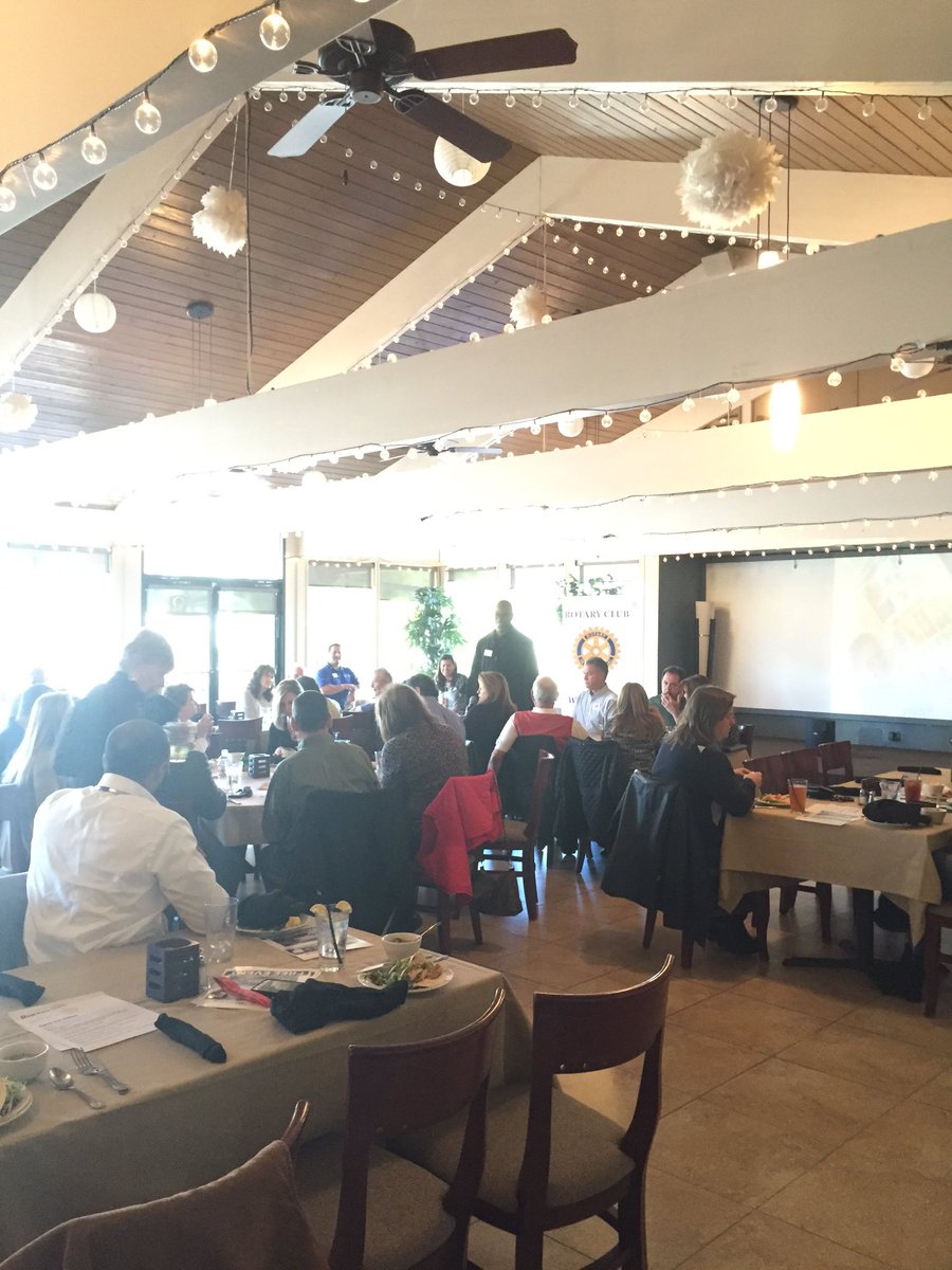 rotary2015's tweet photo. This is how we role ... Full house . https://t.co/s2WyA4s6yk