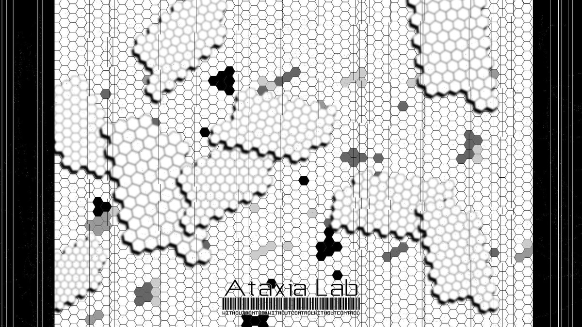 AtaxiaLab's tweet photo. #digitalart #withoutcontrol #hex https://t.co/7BCr8J64Cg